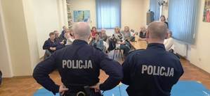spotkanie policjantów z seniorami