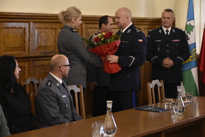 Komendant Powiatowy Policji w Kętrzynie gratuluje objęcia obowiązków na stanowisku I Zastępcy