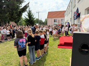 Dzielnicowi na festynie rodzinnym