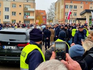 Policyjne zabezpieczenie wizyty Prezydenta RP w Kętrzynie