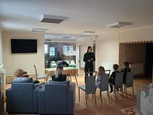 Policjanci na spotkaniu z dziećmi