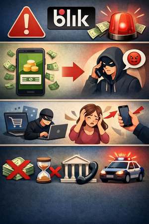 Uwaga na oszustwa na BLIKa