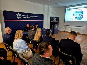 Odprawa roczna podsumowująca pracę kętrzyńskich policjantów w 2025 roku