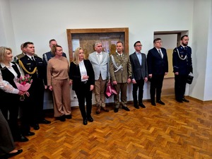 uroczysta zbiórka Zmiana na stanowisku Komendanta Powiatowego Policji w Kętrzynie